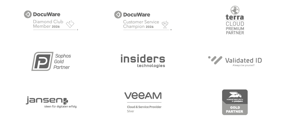 Von Gromnitza Systemhaus eingesetzte Technologien